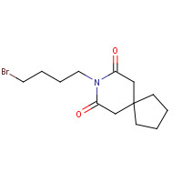 80827-62-9 8-(4-Bromobutyl)-8-azaspiro[4.5]decane-7,9-dione chemical structure