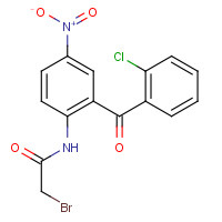52130-87-7 2-Bromo-N-[2-(2-chlorobenzoyl)-4-nitrophenyl]acetamide chemical structure