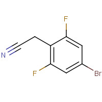 537033-52-6 4-Bromo-2,6-difluorophenylacetonitrile chemical structure