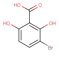26792-49-4 3-Bromo-2,6-dihydroxybenzoic Acid chemical structure