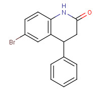 94025-76-0 6-Bromo-3,4-dihydro-4-phenyl-carbostyril chemical structure
