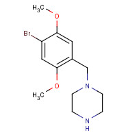 1094424-37-9 1-(4-Bromo-2,5-dimethoxybenzyl)piperazine chemical structure