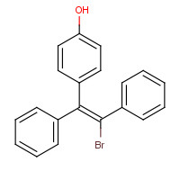 874504-11-7 (E,Z)-1-Bromo-1,2-diphenyl-2-(4-hydroxyphenyl)ethene chemical structure