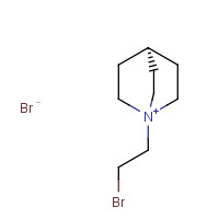 104304-10-1 N-(2-Bromoethyl)quinuclidinium,Bromide chemical structure