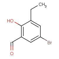 57704-12-8 5-Bromo-3-ethylsalicylaldehyde chemical structure