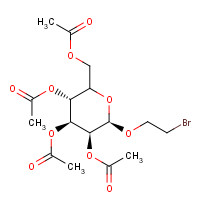 16977-78-9 2'-Bromoethyl 2,3,4,6-Tetra-O-acetyl-b-D-glucopyranoside chemical structure