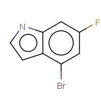 885520-70-7 4-Bromo-6-fluoroindole chemical structure