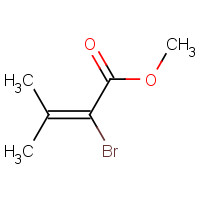 51263-40-2 2-Bromo-3-methylbutenoic Acid Methyl Ester chemical structure