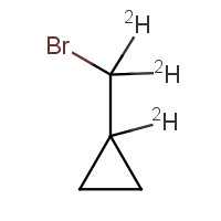 1219799-17-3 (Bromomethyl-d2)cyclopropane-1-d1 chemical structure
