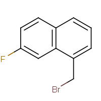70631-50-4 1-(Bromomethyl)-7-fluoronaphthalene chemical structure