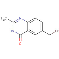 112888-43-4 6-(Bromomethyl)-2-methyl-4(3H)-quinazolinone chemical structure