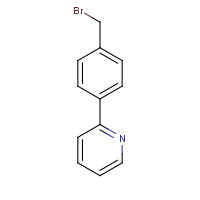 52199-24-3 2-[(4-Bromomethyl)phenyl]pyridine chemical structure