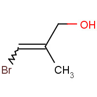 89089-31-6 3-Bromo-2-methyl-2-propen-1-ol chemical structure