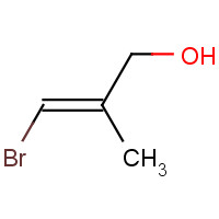 84695-29-4 (E)-3-Bromo-2-methyl-2-propen-1-ol chemical structure