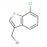 17512-61-7 3-(Bromomethyl)-7-chlorobenzo[b]thiophene chemical structure