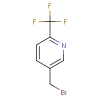 108274-33-5 5-(Bromomethyl)-2-(trifluoromethyl)pyridine chemical structure