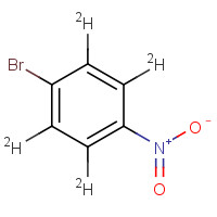 350820-19-8 1-Bromo-4-nitrobenzene-d4 chemical structure