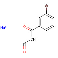 933054-29-6 3-Bromo-b-oxo-benzenepropanal Sodium Salt chemical structure