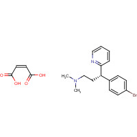 2391-03-9 (S)-Brompheniramine Maleate chemical structure