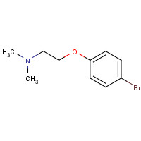 2474-07-9 2-(4-Bromophenoxy)-N,N-dimethylethylamine chemical structure