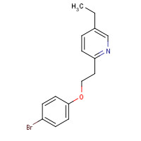 669716-58-9 2-[2-(4-Bromophenoxy)ethyl]-5-ethylpyridine chemical structure