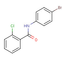 66569-05-9 N-(4-Bromophenyl)-2-chloro-benzamide chemical structure