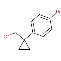 98480-31-0 [1-(4-Bromophenyl)cyclopropyl]methanol chemical structure
