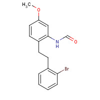 223787-57-3 N-[2-[2-(2-Bromophenyl)ethyl]-5-methoxyphenyl]formamide chemical structure