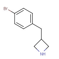 937616-34-7 3-[(4-Bromophenyl)methyl]azetidine chemical structure