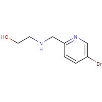 149806-47-3 2-[(5-Bromopyridin-2-yl)methylamino]ethanol chemical structure