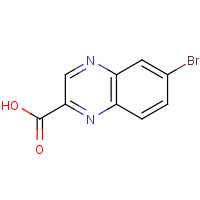 103596-11-8 6-Bromoquinoxaline-2-carboxylic Acid chemical structure