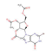 41623-91-0 2-Bromo-2',3',5'-tri-O-acetylinosine chemical structure