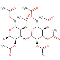 23202-66-6 Bromo 2,4,6-Tri-O-acetyl-3-O-(2,3,4,6-tetra-O-acetyl-b-D-glucopyranosyl)-a-D-glucopyranoside chemical structure