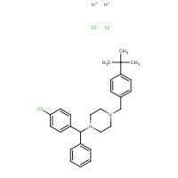 129-74-8 Buclizine,Dihydrochloride chemical structure