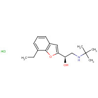 57704-11-7 (R)-Bufuralol Hydrochloride chemical structure