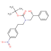 223673-35-6 (N-tert-Butoxycarbonyl-N-[(1'R)-hydroxy-1-phenyl)ethyl])-4-nitrophenylethylamine chemical structure