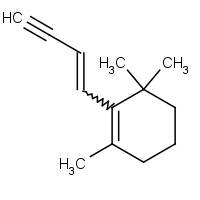 73395-75-2 (E)-Buten-3-ynyl-2,6,6-trimethyl-1-cyclohexene chemical structure