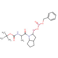 129048-22-2 1-(2-tert-Butoxycarbonylamino-1-oxopropyl)octahydrocyclopenta[b]pyrrole-2-caroxylic Acid,Benzyl Ester chemical structure