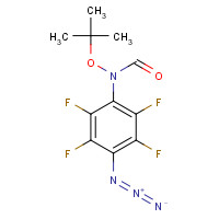 294187-76-1 4-(N-tert-Butoxycarbonylamino)tetrafluorophenylazide chemical structure