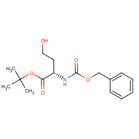 78266-81-6 t-Butyl (2S)-2-[(Benzyloxycarbonylamino)]-4-hydroxybutyrate chemical structure