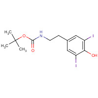 788824-51-1 N-tert-Butoxycarbonyl 3,5-Diiodotyramine chemical structure