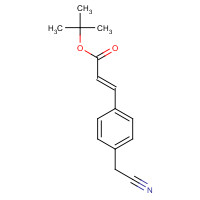120225-74-3 tert-Butyl 4-(Cyanomethyl)cinnamate chemical structure