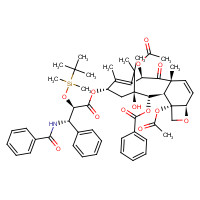 165065-02-1 2'-O-(tert-Butyldimethylsilyl)-6,7-dehydro Paclitaxel chemical structure
