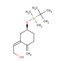 96685-53-9 (2Z)-2-[(5S)-O-tert-Butyldimethylsilyl-2-methylenecyclohexylidene]ethanol chemical structure
