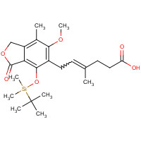 1076199-63-7 4'-tert-Butyldimethylsilylmycophenolic Acid chemical structure