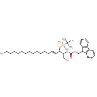 149035-77-8 3-O-(tert-Butyldimethylsilyloxy)-2-Fmoc-erythro-sphingosine chemical structure