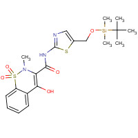 1076199-65-9 5'-tert-Butyldimethylsilyloxy Meloxicam chemical structure