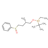 218613-98-0 (3S)-4-{[tert-Butyl(dimethyl)silyl]oxy}-3-methylbutyl Phenyl Sulfone chemical structure
