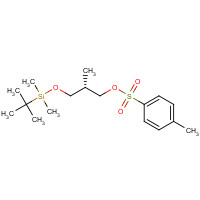 222539-29-9 (2S)-3-{[tert-Butyl(dimethyl)silyl]oxy}-2-methylpropan-1-yl Tosylate chemical structure
