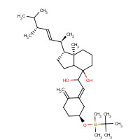 131852-63-6 (3b,5Z,7R,8a,22E)-3S-tert-Butyldimethylsilyl-9,10-secoergosta-5,10(19),22-triene-7,8-diol chemical structure
